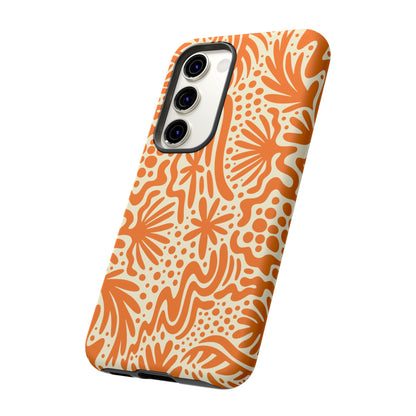 The Oasis Phone Case in Orange