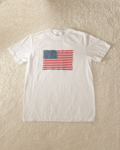 American Flag Patch T-Shirt