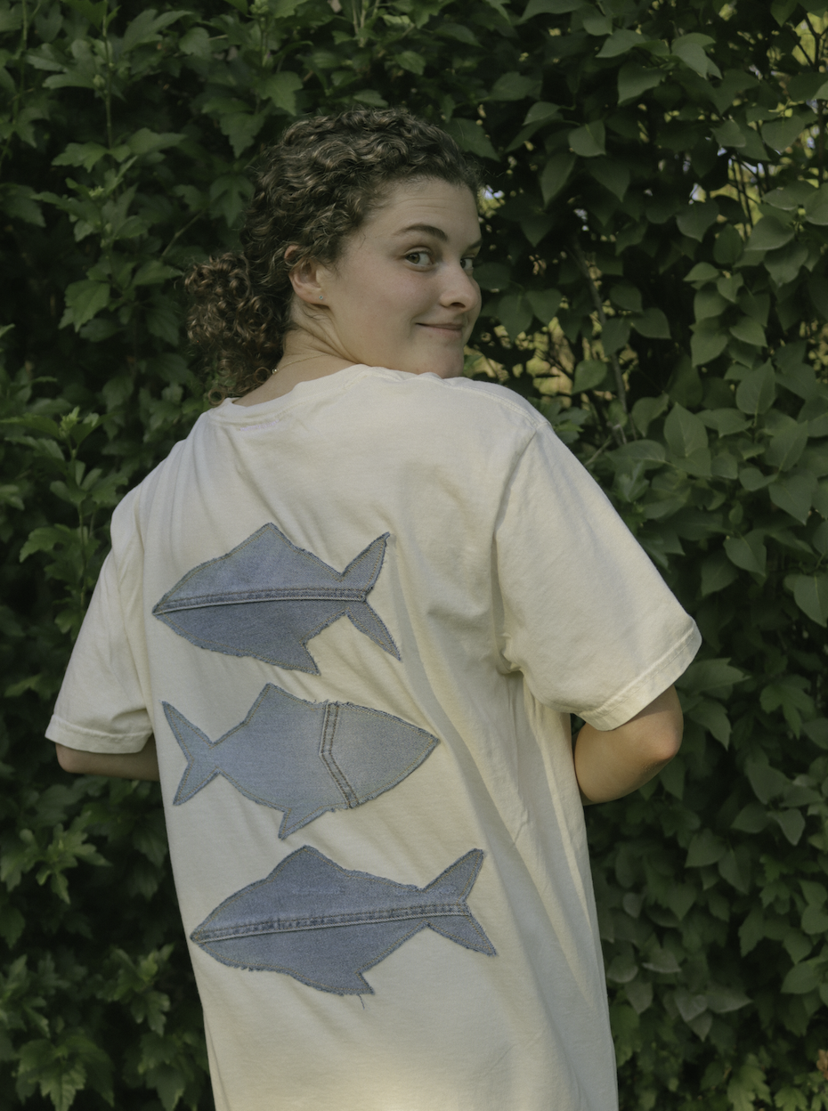 Denim Fish T-Shirt