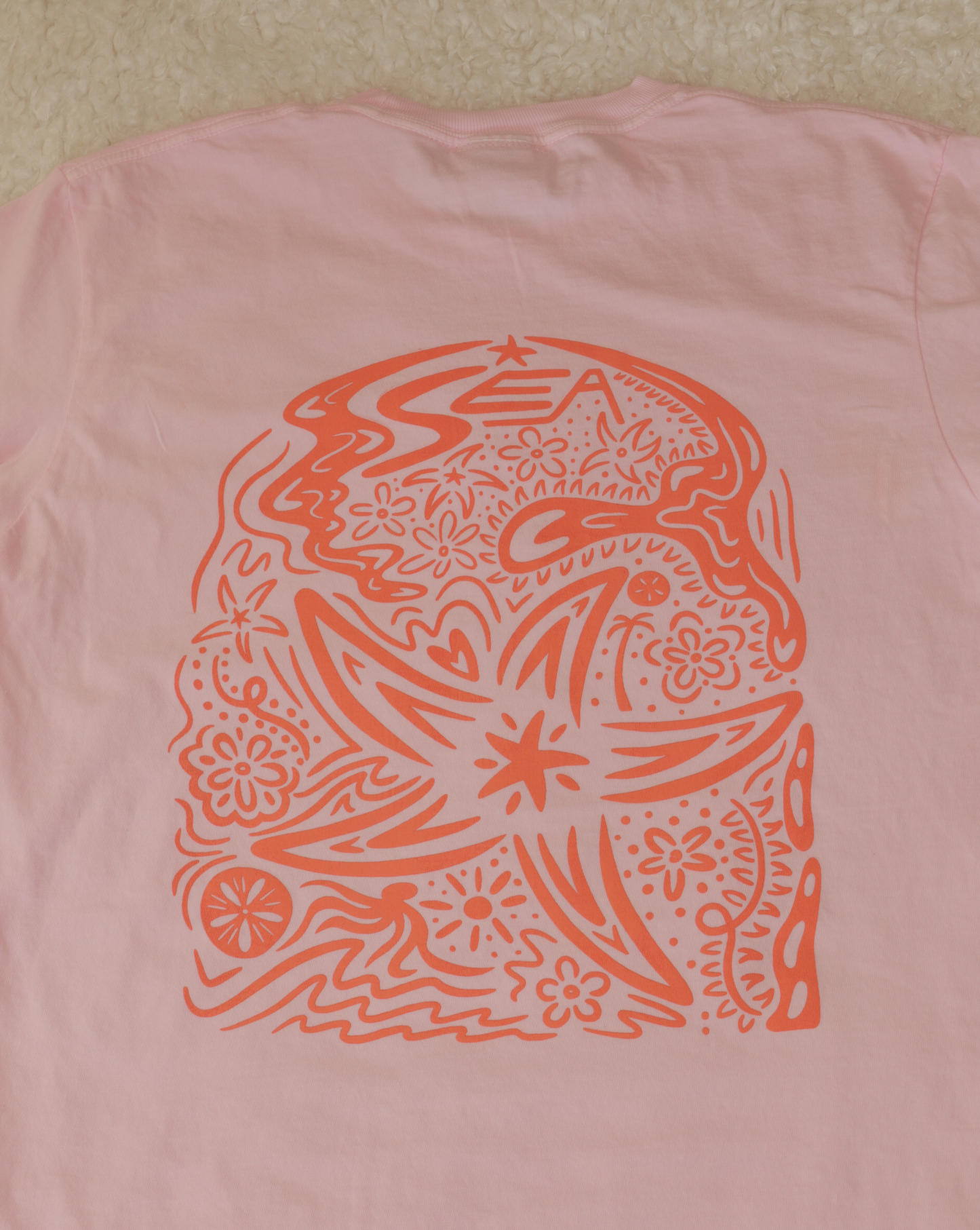 Pink Sea Tee T-Shirt