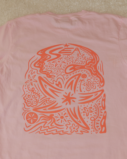 Pink Sea Tee T-Shirt